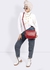 Natural Leather Cross Bag For Women - Red