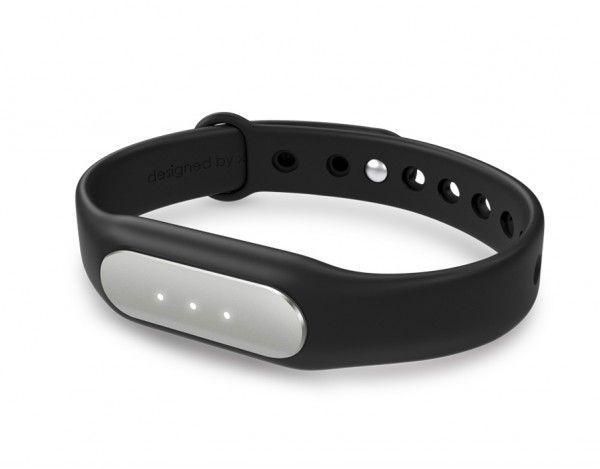 Xiaomi Mi Band 1S Heart Rate Wristband with White LED  -  BLACK