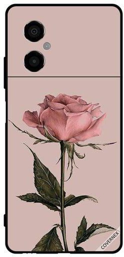Protective Case Cover For Xiaomi Poco M4 5G Peach Rose