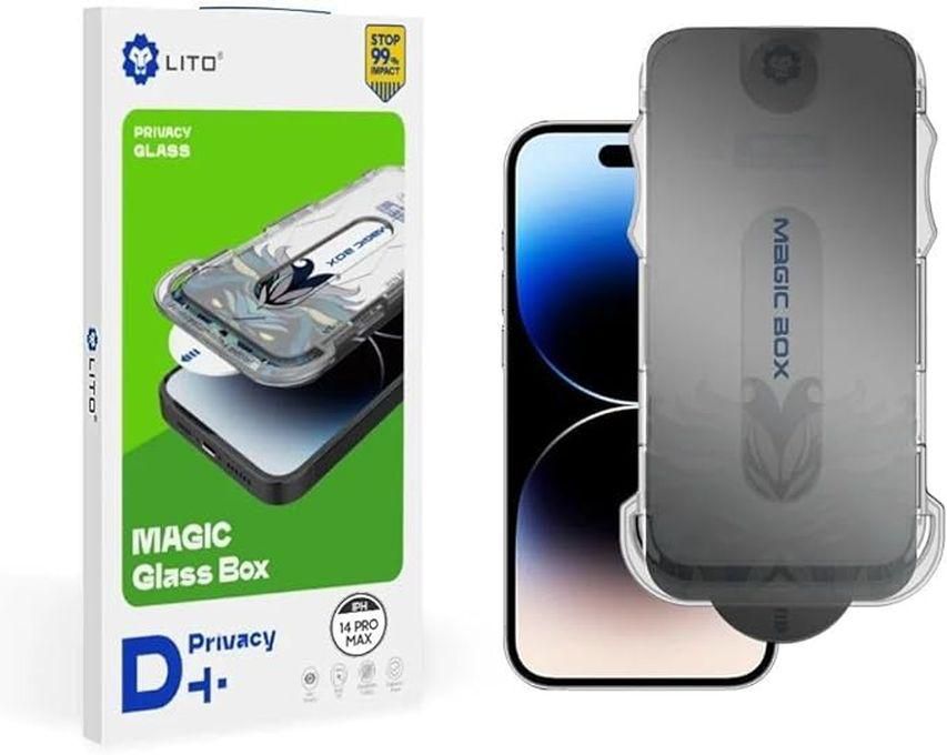 For IPhone 12 Pro Max LITO Magic Box D+ Tools Full Glass Screen Protector (Privacy)
