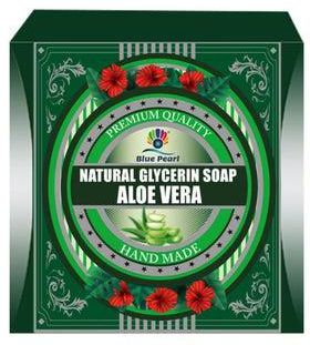 Blue Pearl Natural Hand Made Glycerin Soap 100g Aloe Vera
