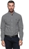 Polo Ralph Lauren Men's Standard Fit Check Poplin Dress Shirt  - XXL, Black
