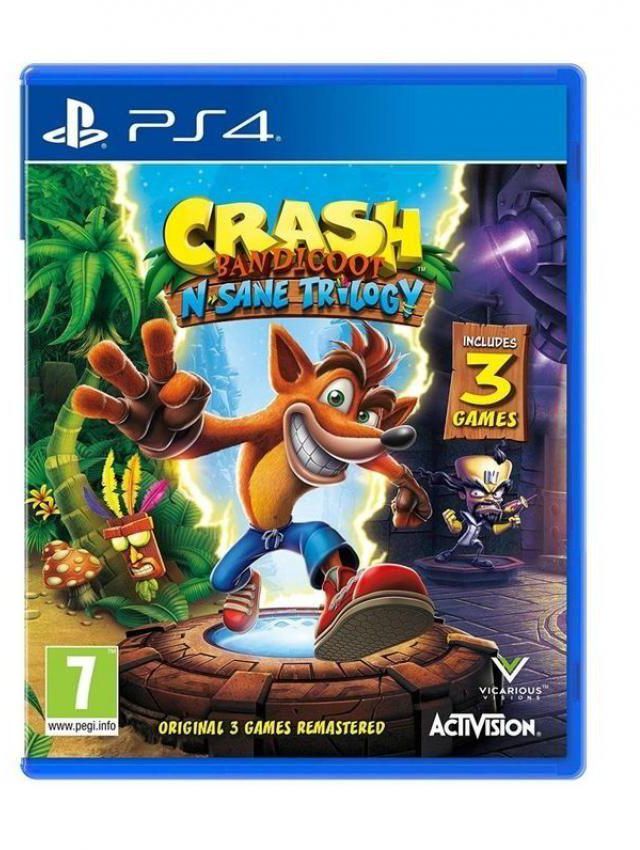 Activision Crash Bandicoot N-Sane Trilogy By For Playstation 4