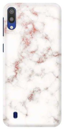Snap Basic Series Marble Printed Case Cover For Samsung Galaxy M10 White/Rose/Grey