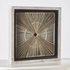 Elan Natural Woven Art Shadow Box with Mango Wood Frame - 48x48x6.5 cm