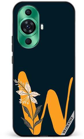 Protective Case Cover For Huawei nova 11 Pro Alphabet W Design Multicolour