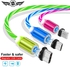 LED Lighting Fast Charging Magnetic USB Type C Cable Magnetic Cable USB Micro Charger Cable Wire