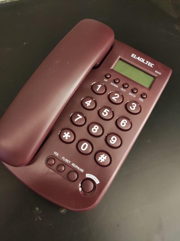 EL-ADL Tec 924 Corded Office Phone With Caller ID