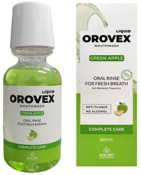 Macro Orovex - Mouthwash - Green Apple - 250ml