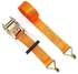 Get Lvjkes Lashing Strap With Buckle Two Pieces, Bearing 5000 kg - Orange with best offers | Raneen.com