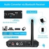 SOUTHSKY DAC Audio Converter Bluetooth 5.0 Receiver &Transmitter Support HDTV TV Box PC to Wireless Headphone Amplifier Active Speaker