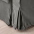 VRETSTORP 3-seat sofa-bed - Hakebo dark grey