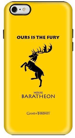 StylizeddApple iPhone 6/6s Premium Dual Layer Tough Case Cover Matte Finish - GOT House Baratheon