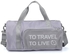 Werocker Travel & Live Duffel Gym Bag (Grey)