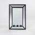 Rectangular Mirror with Metallic Frame - 60x9 cms