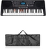 Mike Music 61 Keys Full Size Electronic Piano Keyboard portable Musical Instrument (825 with Bag)