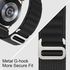 Alpine Loop 22mm متوافق مع Xiaomi Watch S1 / S1 Active / Mi Watch ، حزام نايلون رياضي متين مع خطاف تيتانيوم G أسود