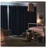 HILLEBORG Room darkening curtains, 1 pair, blue, 145x300 cm