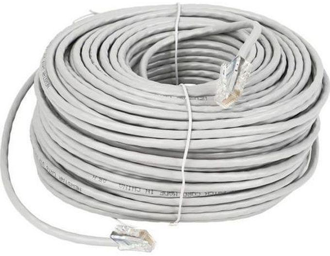 Rj45 Network Cable - Cat6 - 25M - Grey