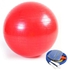 65cm Balance Stability Pilates Ball for Yoga Fitness Exercise With Air Pump Red