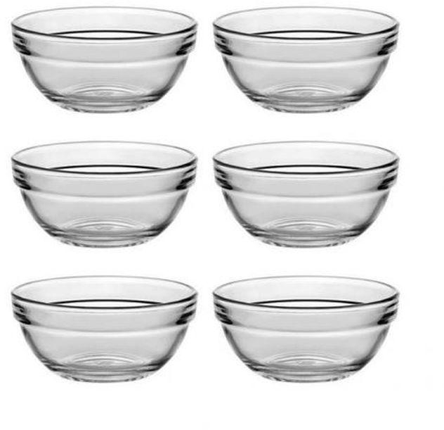 Glass Bowl Set Of 6 Pieces Made In Thailand