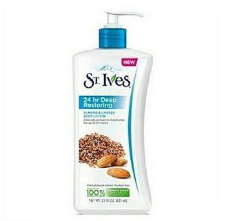 St Ives Body Lotion 24Hr Deep Restoring Almond Oil (600ml ...