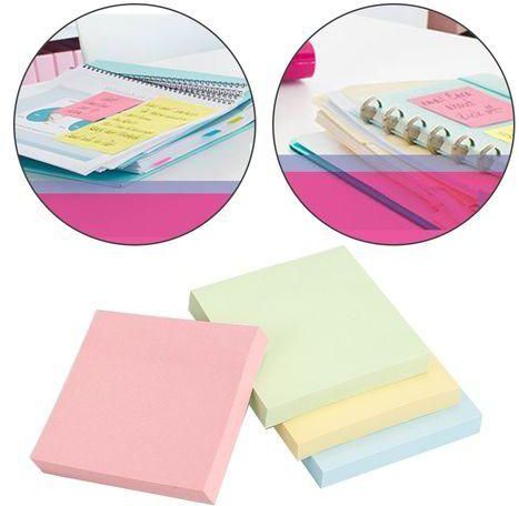 Generic 1 Pcs Post-It Cute Note Book Candy Color Square Message Self-adhesive Sticker