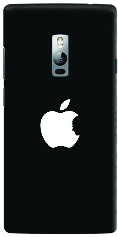 Stylizedd OnePlus 2 Slim Snap Case Cover Matte Finish - Steve's Apple - Black