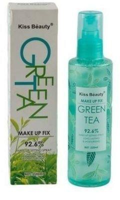 Kiss Beauty Green Tea Makeup Fix Setting Spray 220m--l