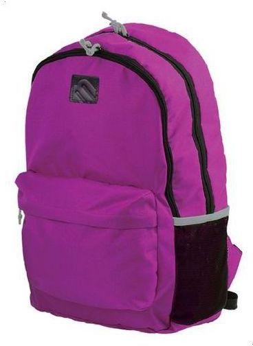 Mintra High Quality Polyester School Backpack For Unisex - Fuchsia - 1 Pc