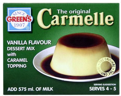 Green's Carmelle Vanilla Flavor Desert Mix With Caramel Topping 70g