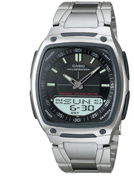 Casio AW-81D-1A Stainless Steel Watch - For Men - Silver