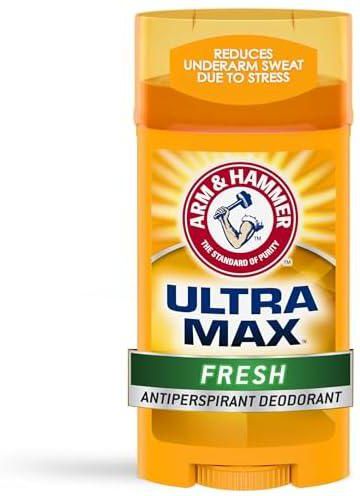 Arm & Hammer Ultramax Invisible Solid Fresh Antiperspirant Deodorant For Men, 2.6 oz