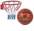 Wall Hanging -basketball Hoop Rim Net + Basketball