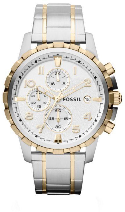 Fossil Dean for Men - Casual Stainless Steel Band Watch - FS4795