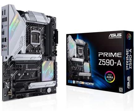 ASUS PRIME Z590-A (INTEL Z590) LGA 1200 ATX motherboard with PCIe 4.0
