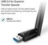 TP-Link USB WiFi Adapter for Desktop PC, AC1300Mbps USB 3.0 WiFi Dual Band Network Adapter with 2.4GHz/5GHz High Gain Antenna, MU-MIMO, Windows 10/8.1/8/7/XP, Mac OS 10.9-10.15(Archer T3U Plus) Black