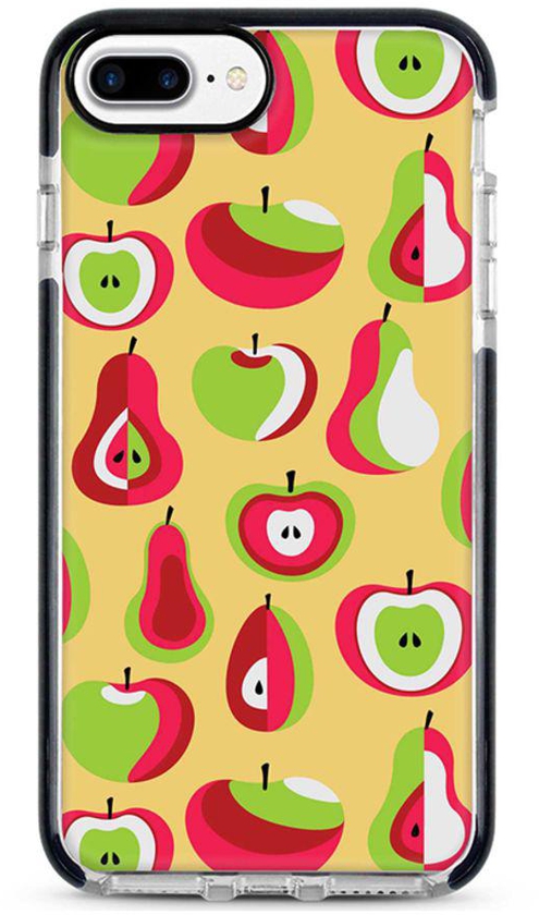 Protective Case Cover For Apple iPhone 8 Plus Modern Apple Full Print