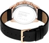 Get Esprit ES1G277L0035 Analog Dress Watch For Men, Leather Band - Black Gold with best offers | Raneen.com