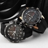 Generic 1064E Solar Energy Men Dual Display Quartz Digital Multifunction Waterproof LED Sport Watches - Brown