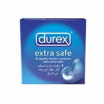 DUREX CONDOMS 3PCS EXTRA SAFE