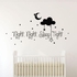 Decorative Wall Sticker - Night, Night, Sleep Tight