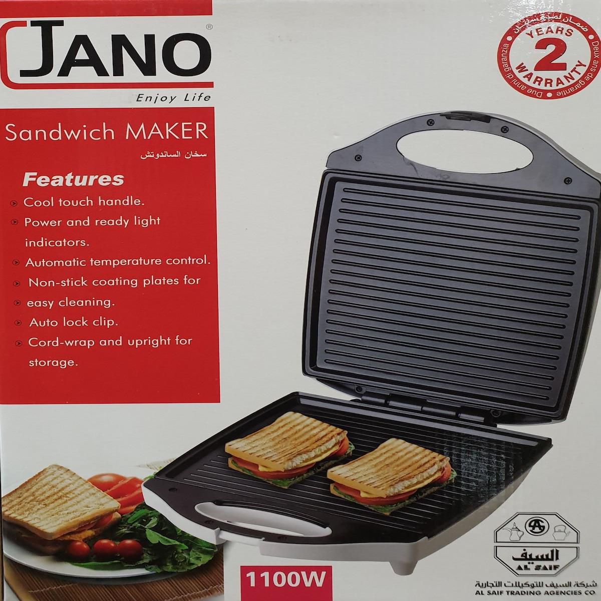 Sandwich Maker JANO ALSAIF 1100 Watt