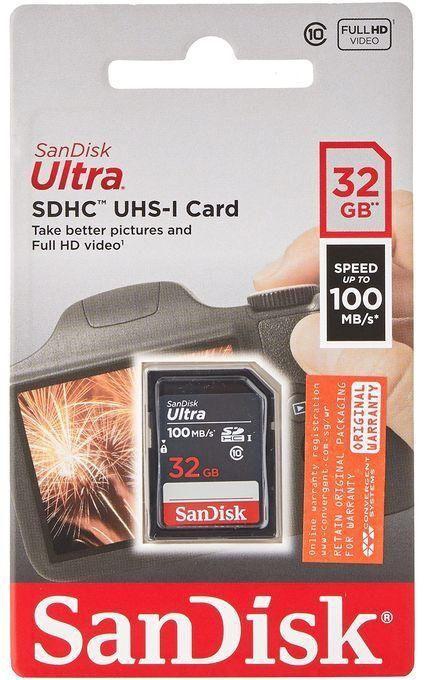 Sandisk SD CARD 32GB For Camera New