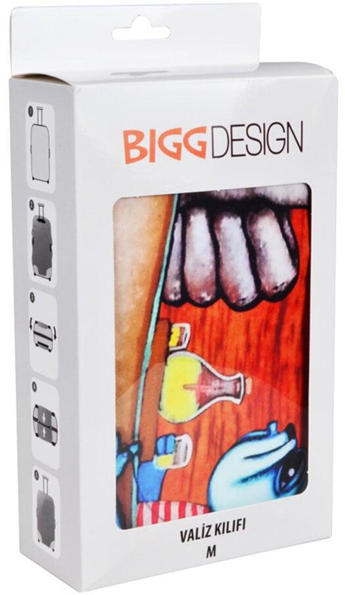 BiggDesign Mr.Allright Man Suitcase Cover