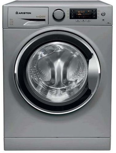 Ariston RPD11657DSXGCC Front Loading Digital Washing Machine - 11 KG - Silver