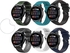 Moxedo Optimum Bundle Pack of 8, Multi-Color Silicone Replacement Strap Band with 46mm Screen Protector Compatible For Huawei Watch 3 (C2)