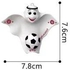 FASHION MANIA 2022 Qatar World Cup FIFA Football Mascot La'eeb Keychain for unisex