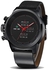 Weide WH3305 Analog Black Dial Black Band Men's Watch