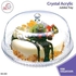 Crystal acrylic Jubilee Tray 32Cm